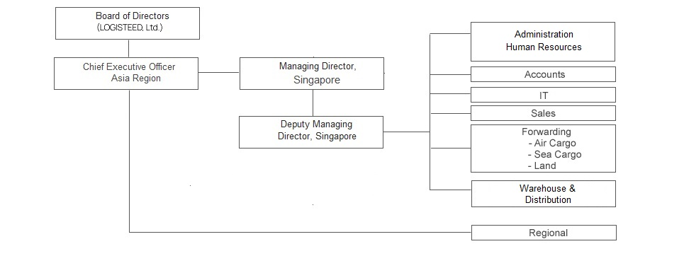 Organization Structure of LAP, Singapore